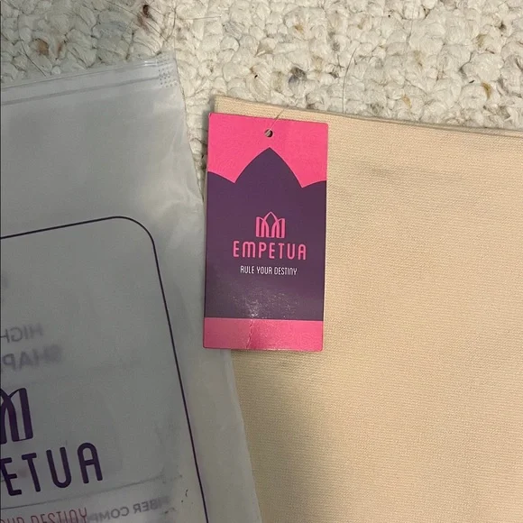 Shapermint Empetua High-Waisted Shaper Short - Tan NWT - Picture 2 of 7